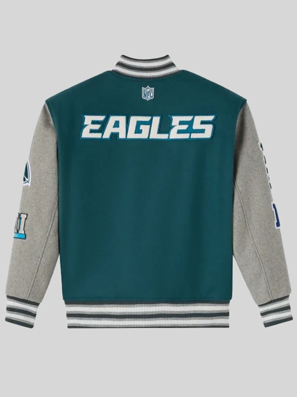 2025 Philadelphia Eagles OVO Wool Varsity Jacket