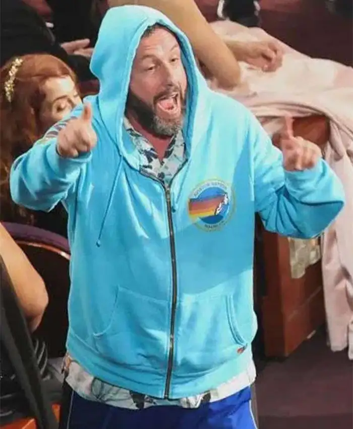 Adam Sandler Oscars 2025 Blue Hoodie For Sale