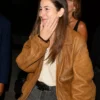 Alana Haim LA 2025 Leather Jacket