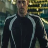 Alexander Skarsgård Pillion Black Leather Jacket