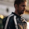 Alexander Skarsgård Pillion Black Leather Jacket For Sale