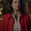 Ali Cobrin The Christmas Spark Red Coat For Sale