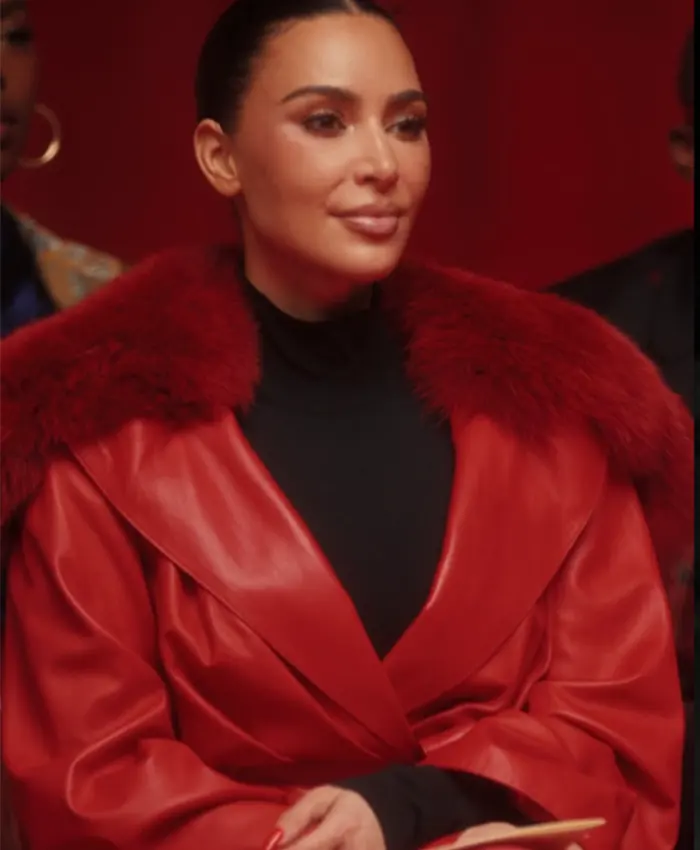 Allura Grant Alls Fair S01 Red Fur Collar Coat