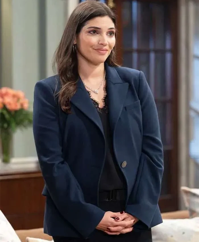 Amanda Setton General Hospital Blue Blazer