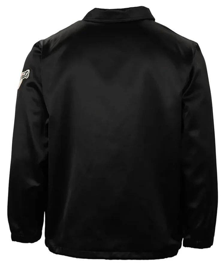 American football team New York Giants 1954 Black Satin Windbreaker Jacket
