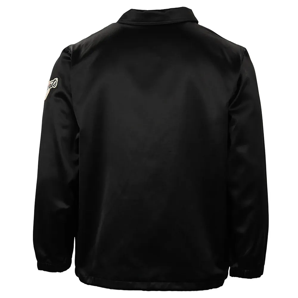 American football team New York Giants 1954 Black Satin Windbreaker Jacket