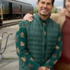 Angel Garet Finding Mr Christmas S02 Green Puffer Vest