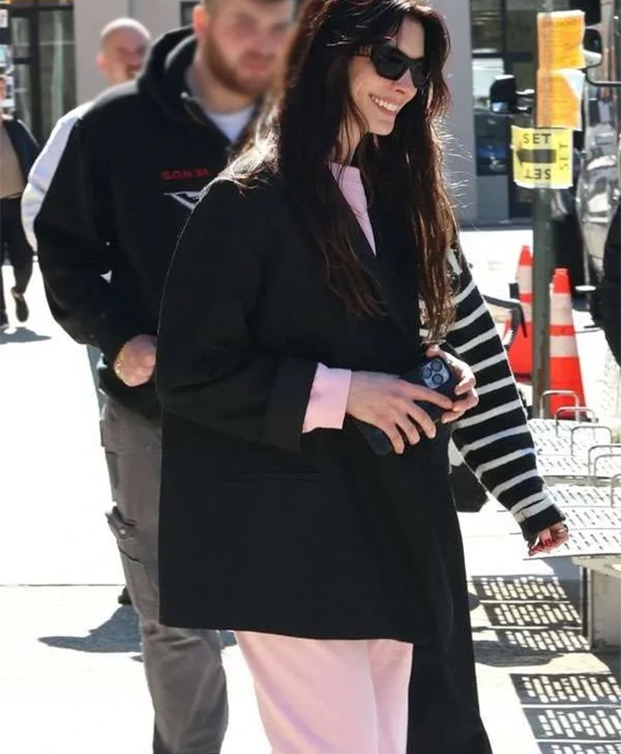 Anne Hathaway Verity Black Blazer For Sale