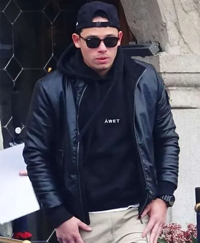 Anthony Ramos The Beauty Black Leather Jacket