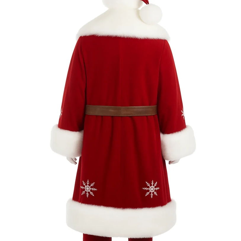 Arnold Schwarzenegger The Man With The Bag Santa Red Coat