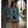 Ashley Banks Bel-Air S04 Blue Plaid Blazer