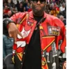 Atlanta Hawks Killer Mike Red Leather Jacket