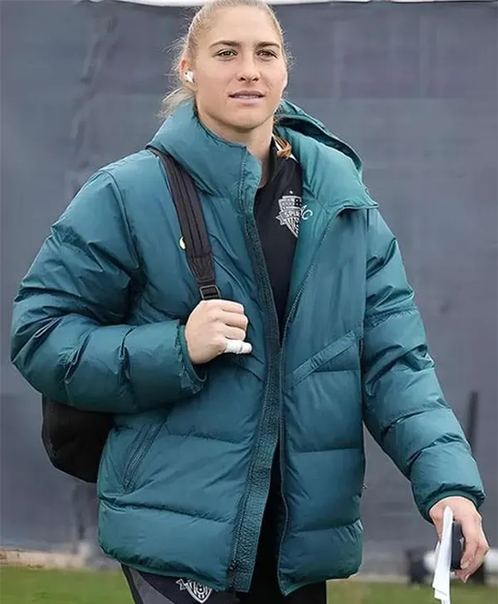 Aubrey Kingsbury Blue Hooded Jacket