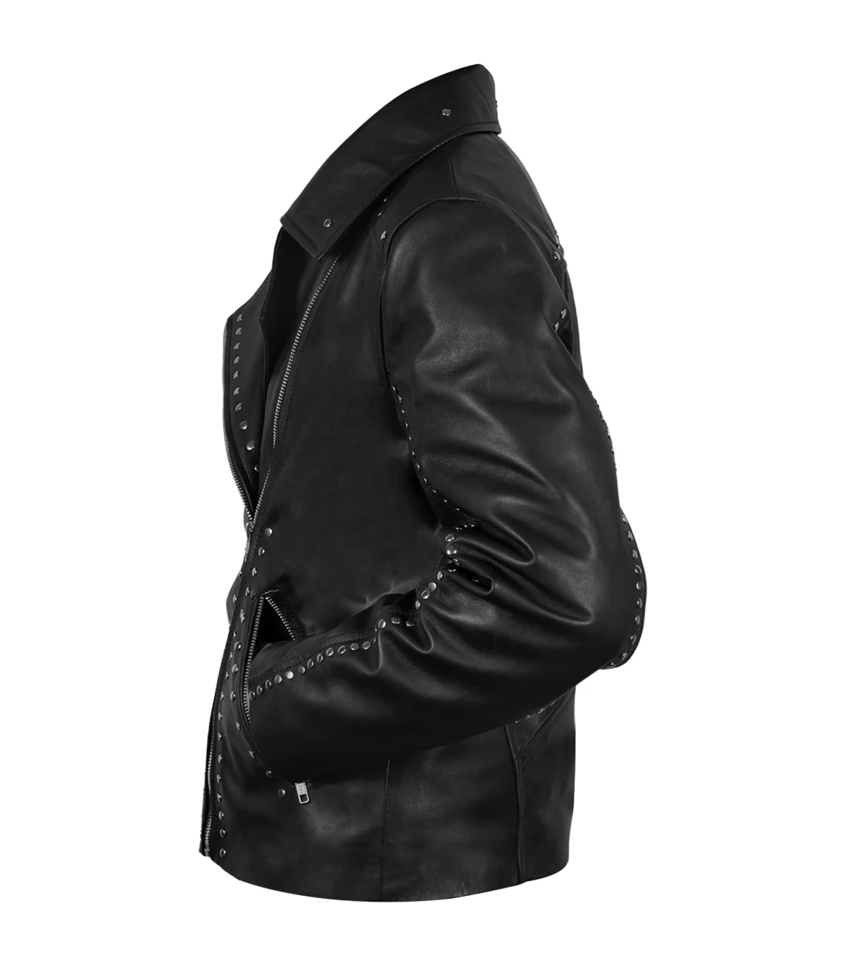 Tulsa King Cleo Montague Leather Jacket - Image 4