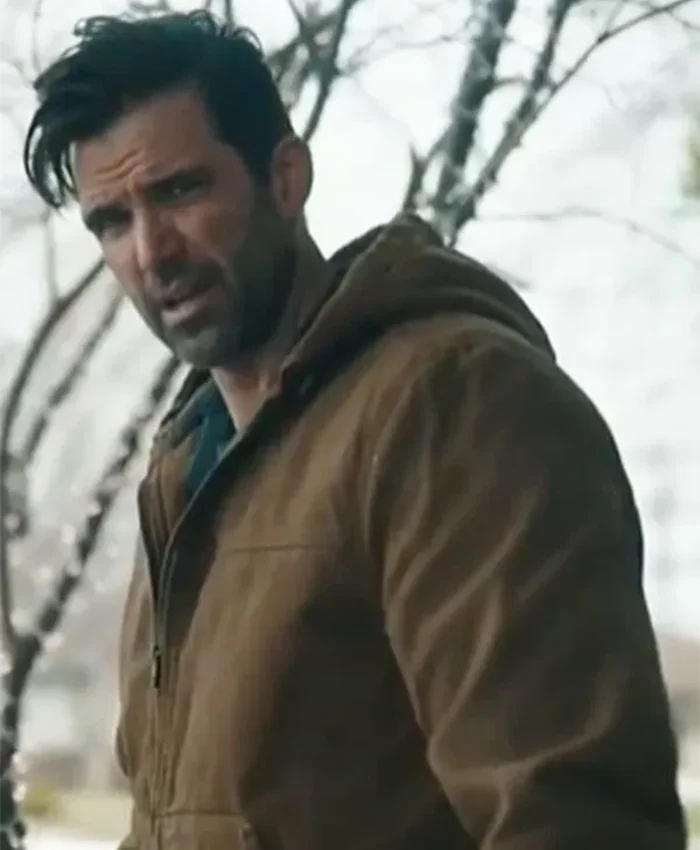 Benjamin Ayres Mistletoe Murders S02 Brown Jacket For Sale