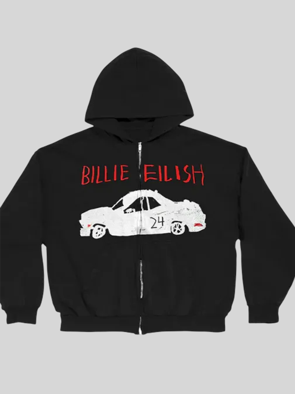 Billie Eilish 24 Birthday Hoodie-Front