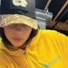 Billie Eilish Yellow Zip-up Hoodie For Sale