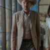 Billy Bob Thornton Landman S02 Beige Blazer For Sale