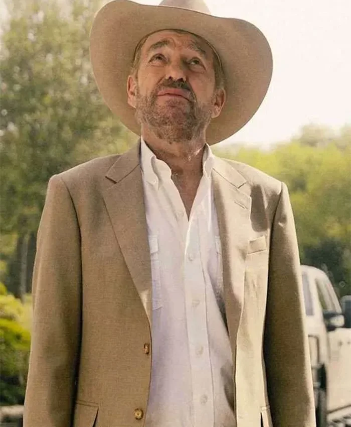 Billy Bob Thornton Landman S02 Beige Blazer