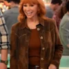 Bobbie Happy’s Place S02 Brown Leather Jacket