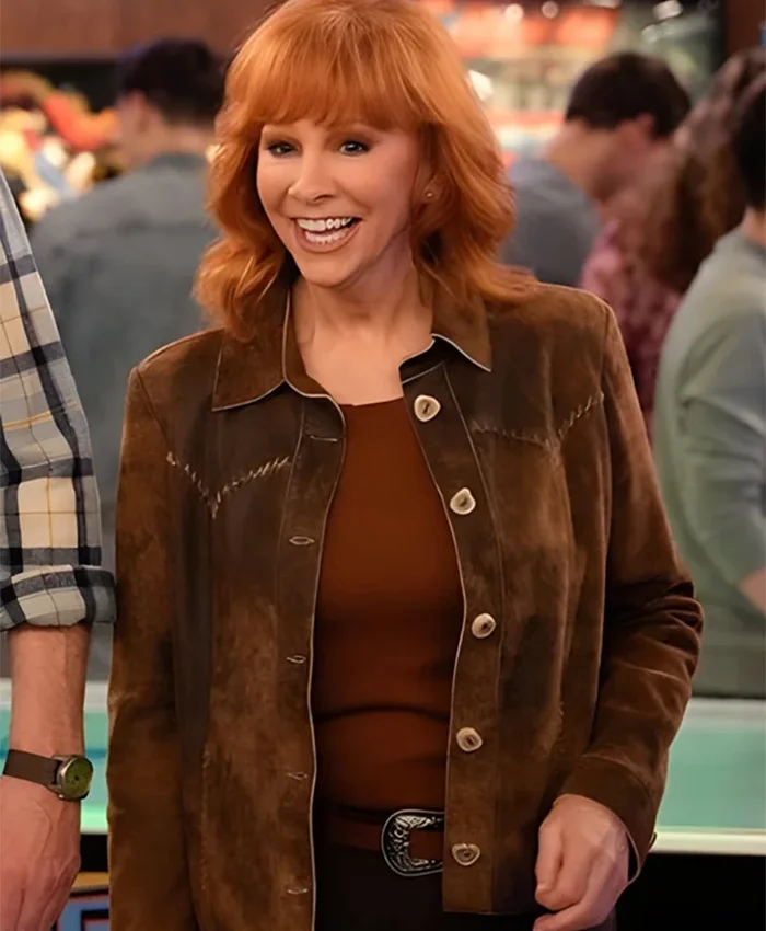 Bobbie Happy’s Place S02 Brown Leather Jacket