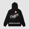 Born x Raised Dodgers Trademark Pullover Hoodie Black Back