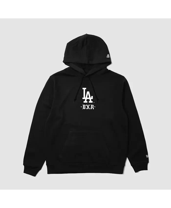 Born x Raised Dodgers Trademark Pullover Hoodie Black