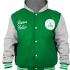 Boston Celtics New Era Kelly Throwback Hoodie Jacket