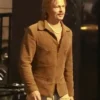 Brad Pitt The Adventures of Cliff Booth Brown Jacket
