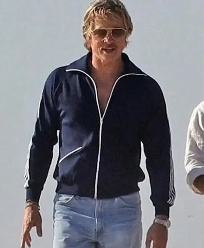Brad Pitt The Adventures of Cliff Booth Track Jacket