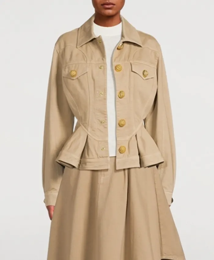 Britani Bateman Real Housewives of Salt Lake City S06 Peplum Jacket For Sale