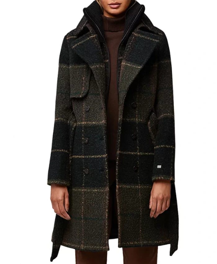 Britt Westbourne General Hospital Checked Coat For Sale