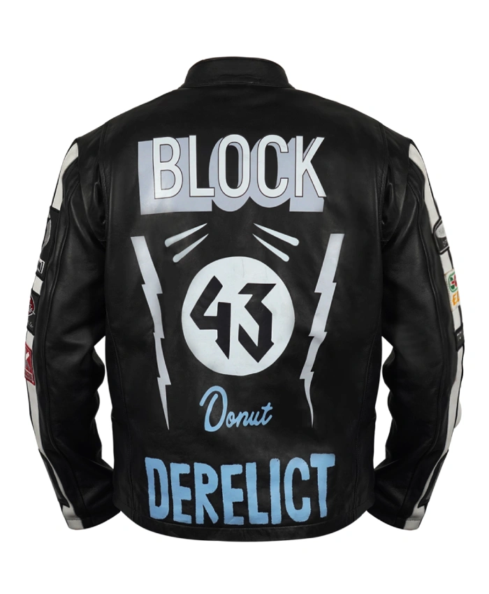 Buy Ken Block Black Leather Jacket