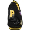 Buy Pittsburgh Pirates Logo Mash Up Black Varsity Jacket