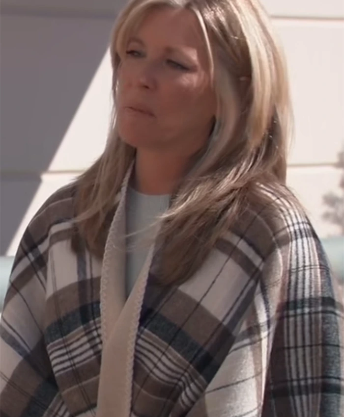 Carly Spencer General Hospital Plaid Coat