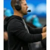 Carolina Panthers Coach Dave Canales Carolina Panthers Sideline Black Pullover Hoodie