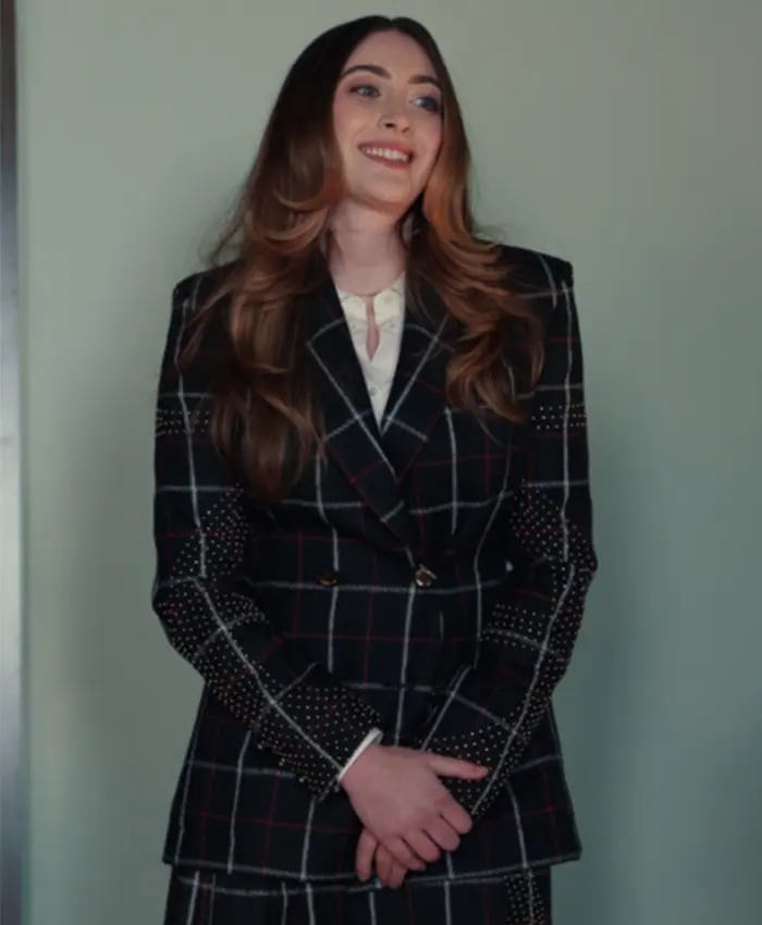 Celia Alls Fair S01 Plaid Blazer