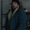 Charlie Cox Merv Blue Fur Hooded Coat For Sale