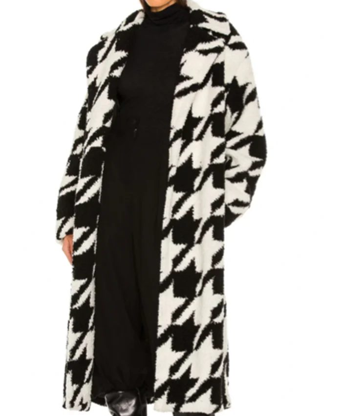 Chelsea Hamilton Beyond the Gates Houndstooth Coat For Sale
