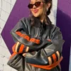 Chicago Bears Alannah Davidson Leather Jacket