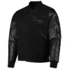 Chicago Bears Black Varsity Jacket