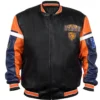 Chicago Bears Bomber Leather Jacket