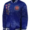 Chicago Cubs Patch Royal Blue Bomber Jacket