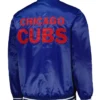 Chicago Cubs Patch Royal Blue Bomber Jacket For Sale