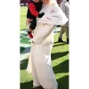 Chiefs vs Texans Game Day Brittany Mahomes White Coat