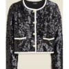 Chloe Tucker Caine Owning Manhattan S02 Sequin Jacket For Sale