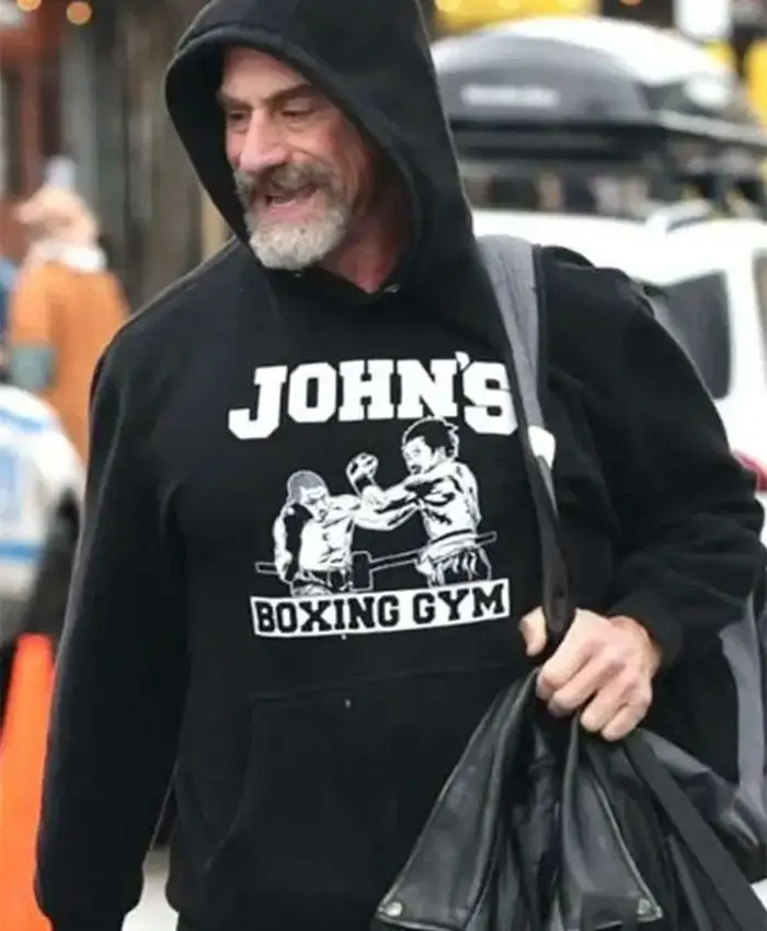 Christopher Meloni Law & Order Organized Crime Black Hoodie