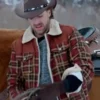 Colt Riley Film A Wild West Christmas 2025 Frederick Roy Flannel Jacket