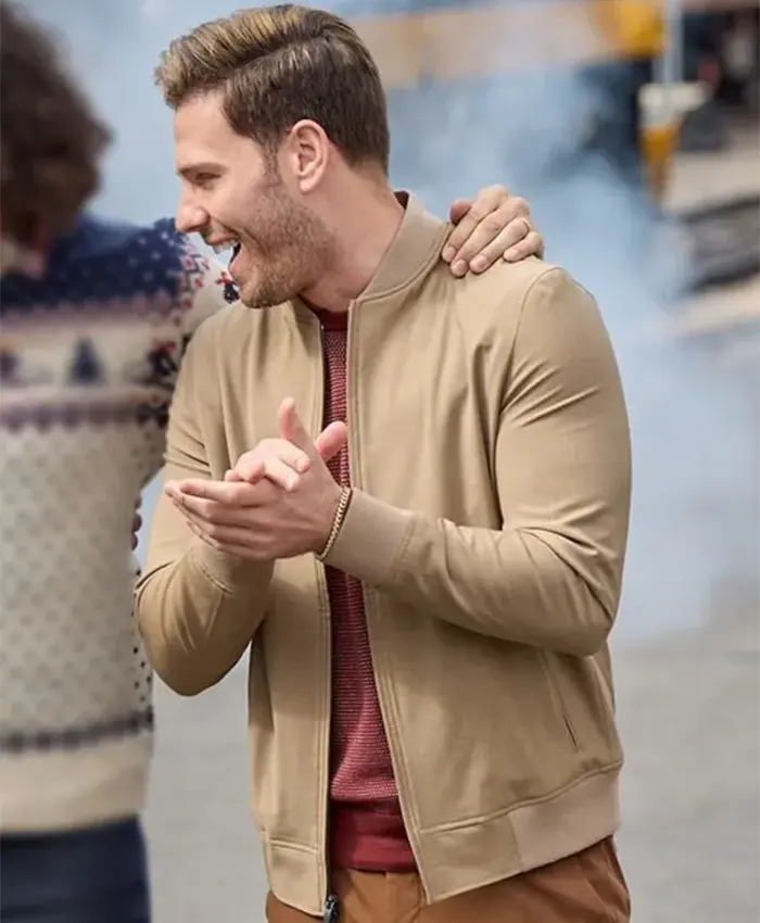 Craig Geoghan Finding Mr. Christmas S02 Bomber Jacket For Sale