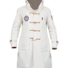 Craig Melvin The Today Show Team USA White Toggle Coat